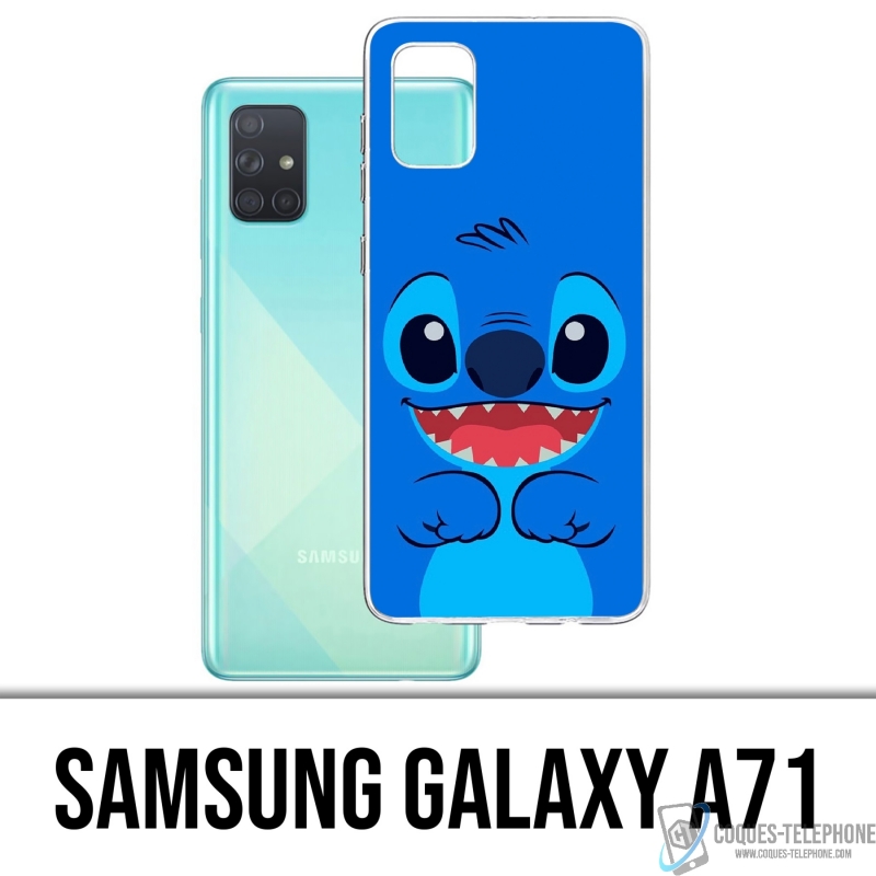 Coque Samsung Galaxy A71 - Stitch Bleu