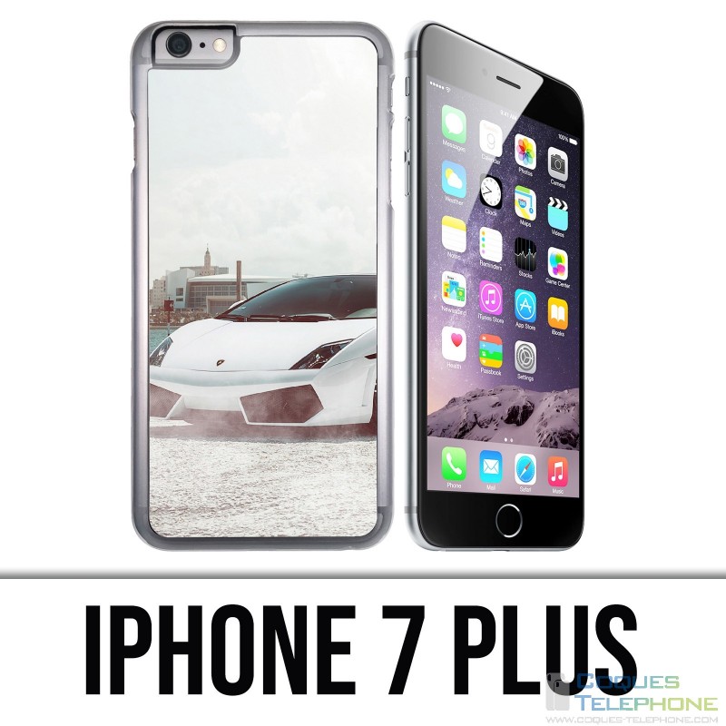 Custodia per iPhone 7 Plus - Lamborghini Car