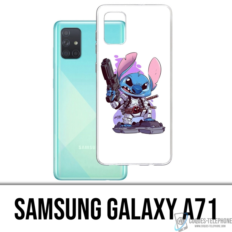 Samsung Galaxy A71 Case - Stitch Deadpool