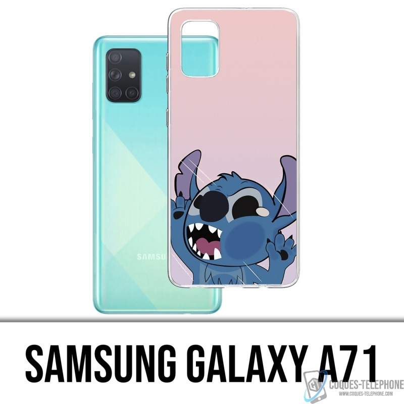 Custodia per Samsung Galaxy A71 - Stitch Glass