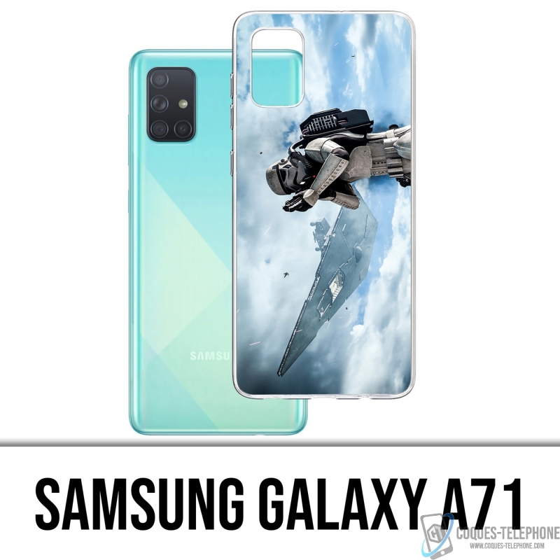 Coque Samsung Galaxy A71 - Stormtrooper Ciel