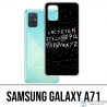 Coque Samsung Galaxy A71 - Stranger Things Alphabet