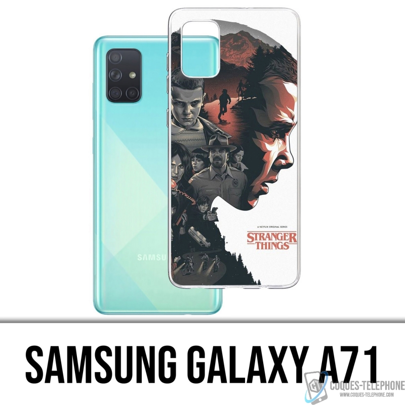 Coque Samsung Galaxy A71 - Stranger Things Fanart