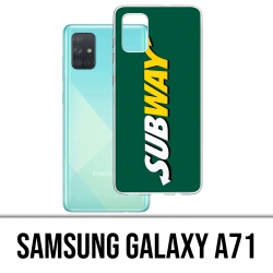 Samsung Galaxy A71 Case - Subway