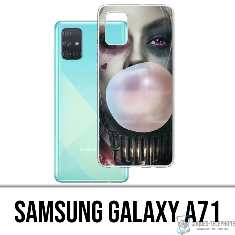 Samsung Galaxy A71 Case - Suicide Squad Harley Quinn Bubble Gum