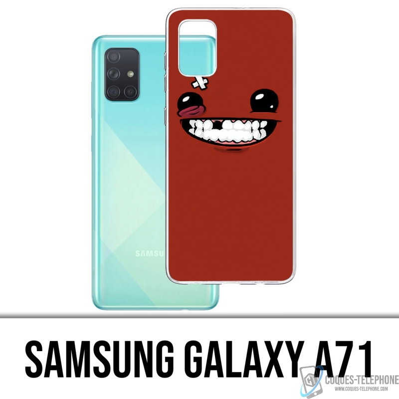 Custodia per Samsung Galaxy A71 - Super Meat Boy