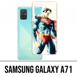 Samsung Galaxy A71 Case - Superman Paintart