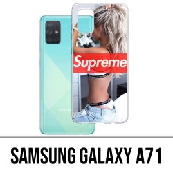 Custodia per Samsung Galaxy A71 - Supreme Girl Dos