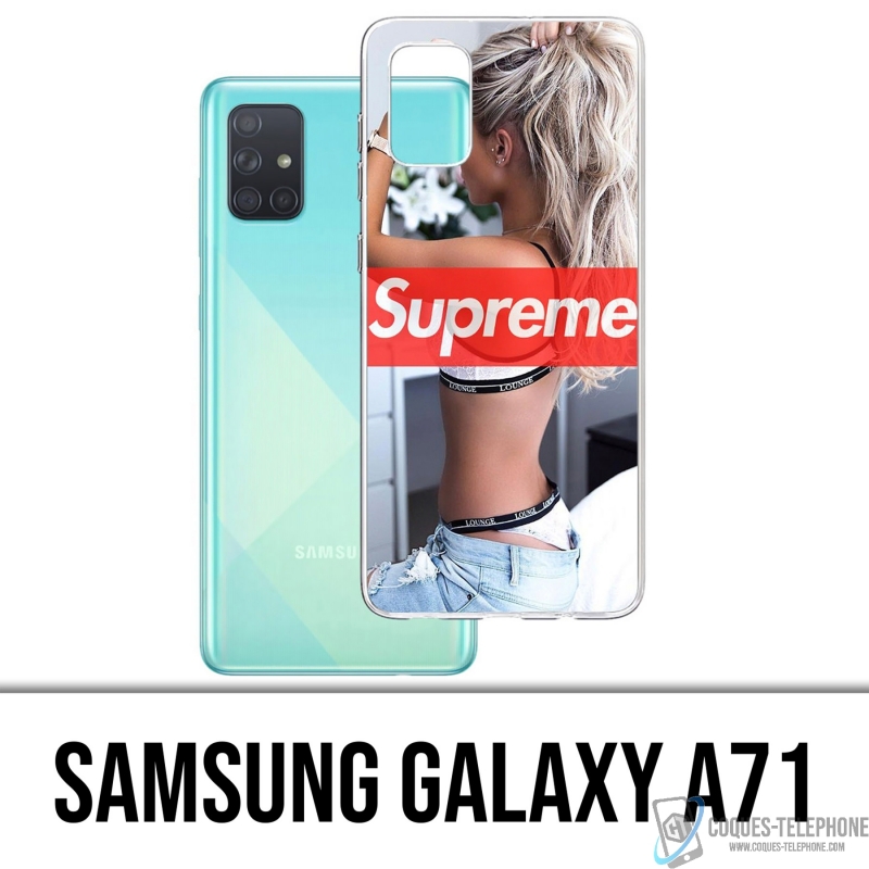 Custodia per Samsung Galaxy A71 - Supreme Girl Dos