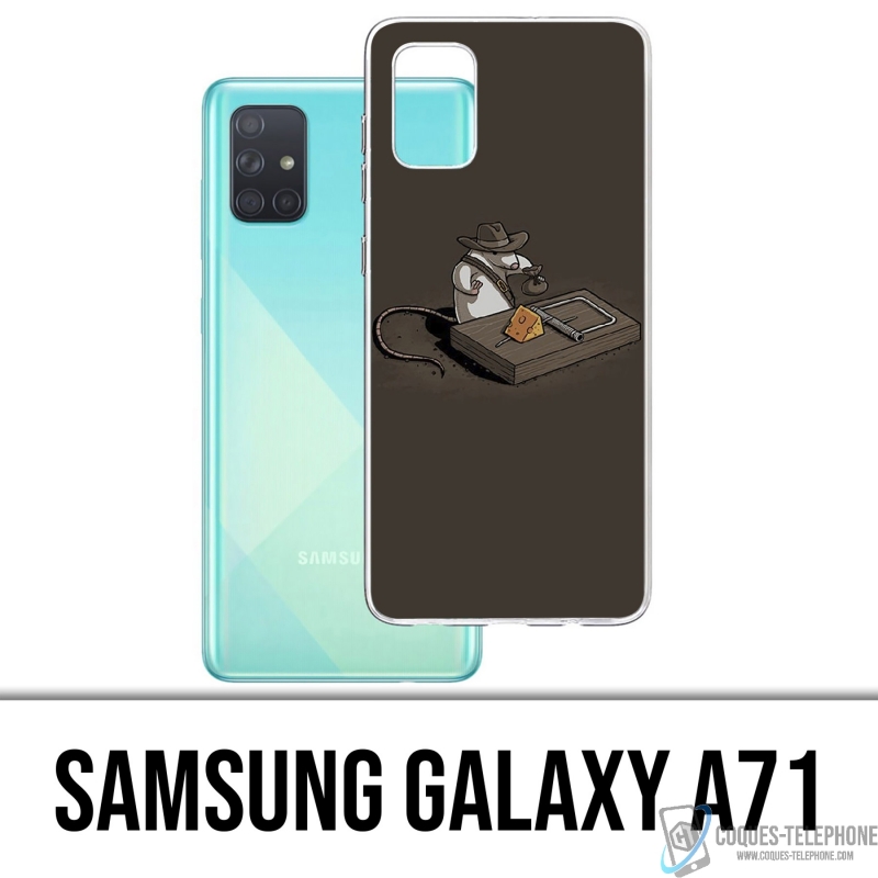 Custodia per Samsung Galaxy A71 - Tappetino per mouse Indiana Jones