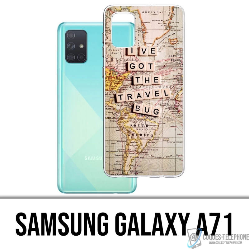 Coque Samsung Galaxy A71 - Travel Bug