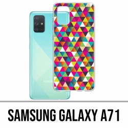 Coque Samsung Galaxy A71 - Triangle Multicolore