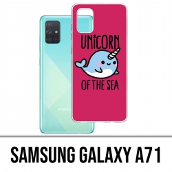 Custodia per Samsung Galaxy A71 - Unicorno del Mare