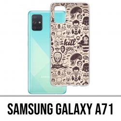 Custodia per Samsung Galaxy A71 - Naughty Kill You