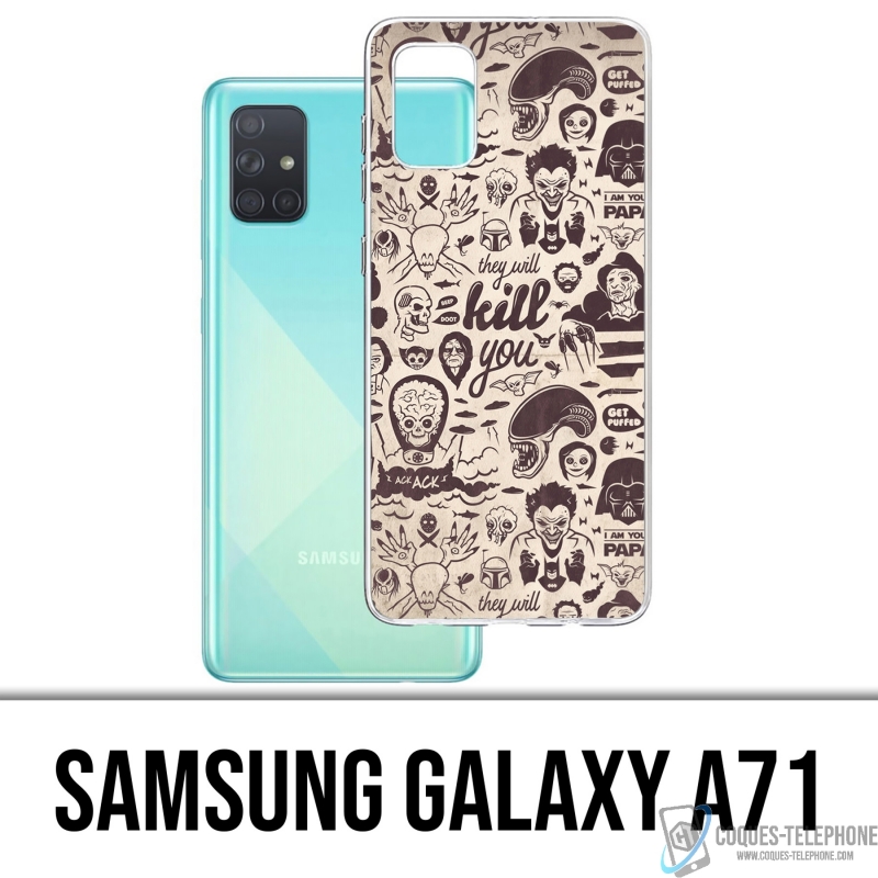 Coque Samsung Galaxy A71 - Vilain Kill You