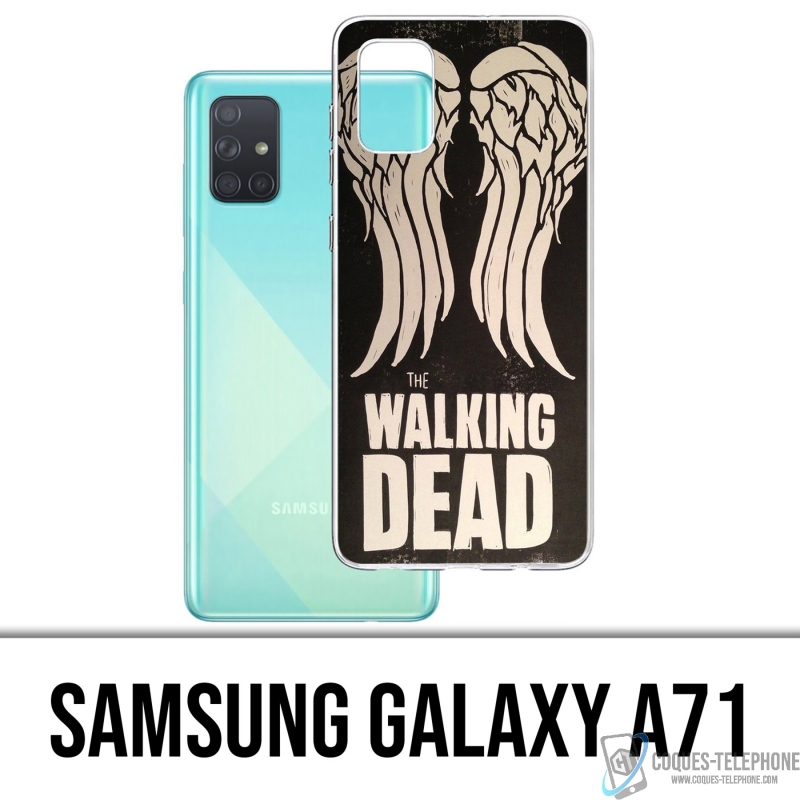 Custodia per Samsung Galaxy A71 - Walking Dead Daryl Wings