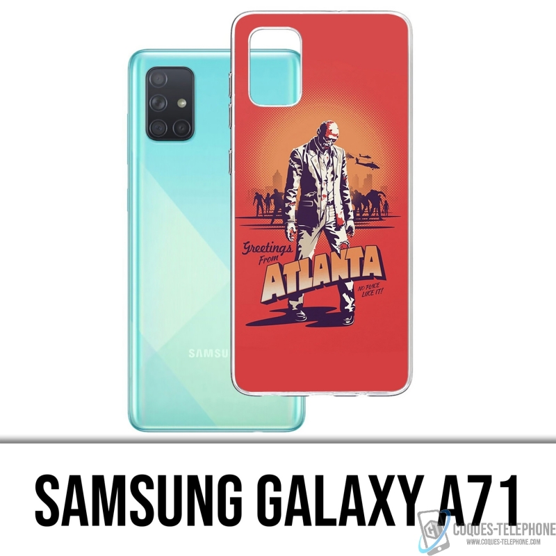 Custodie e protezioni Samsung Galaxy A71 - Walking Dead Greetings From Atlanta