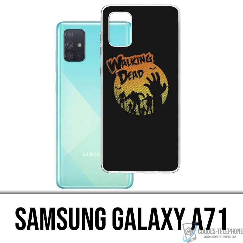 Custodia per Samsung Galaxy A71 - Walking Dead Logo Vintage