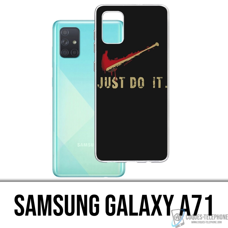 Samsung Galaxy A71 Case - Walking Dead Negan Mach es einfach