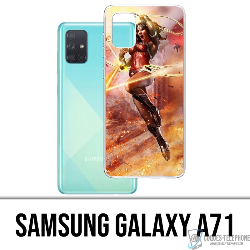 Coque Samsung Galaxy A71 - Wonder Woman Comics