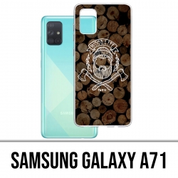 Funda Samsung Galaxy A71 - Wood Life