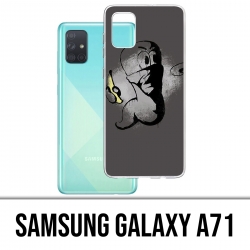 Custodia per Samsung Galaxy A71 - Etichetta Worms