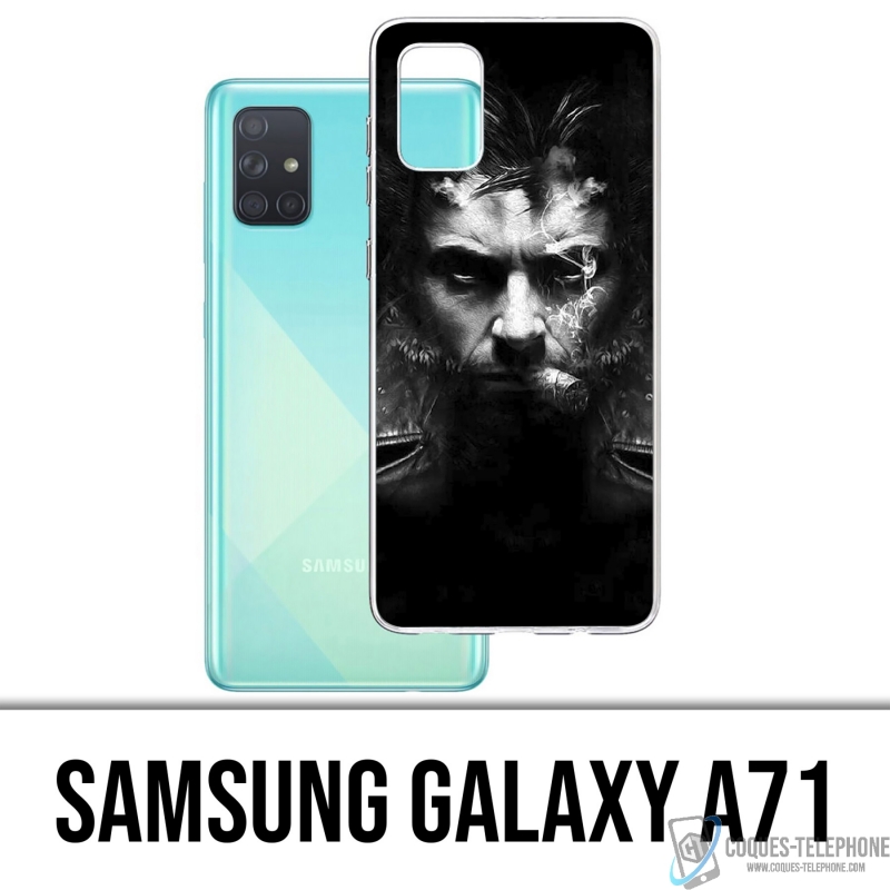 Coque Samsung Galaxy A71 - Xmen Wolverine Cigare