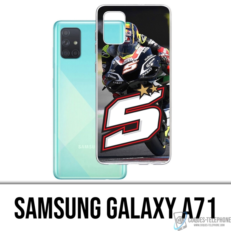 Coque Samsung Galaxy A71 - Zarco Motogp Pilote