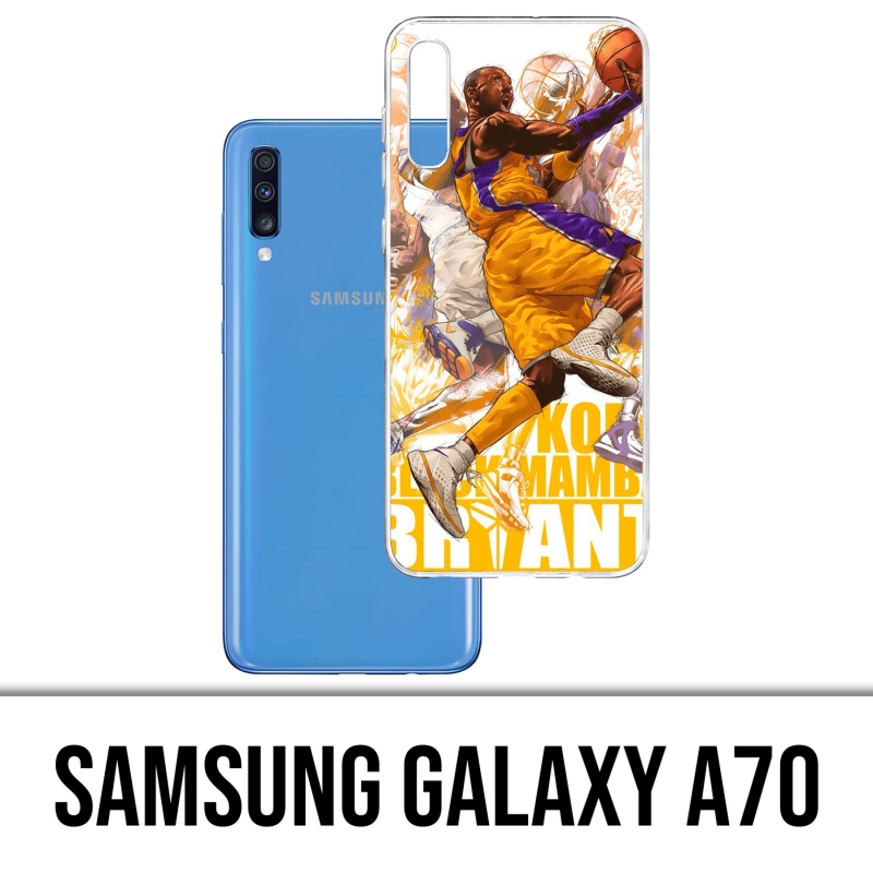 Funda Samsung Galaxy A70 - Kobe Bryant Cartoon Nba