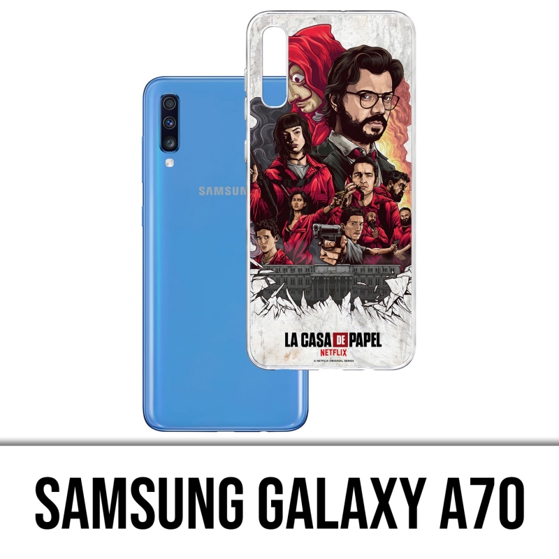 Samsung Galaxy A70 Case - La Casa De Papel - Comics malen