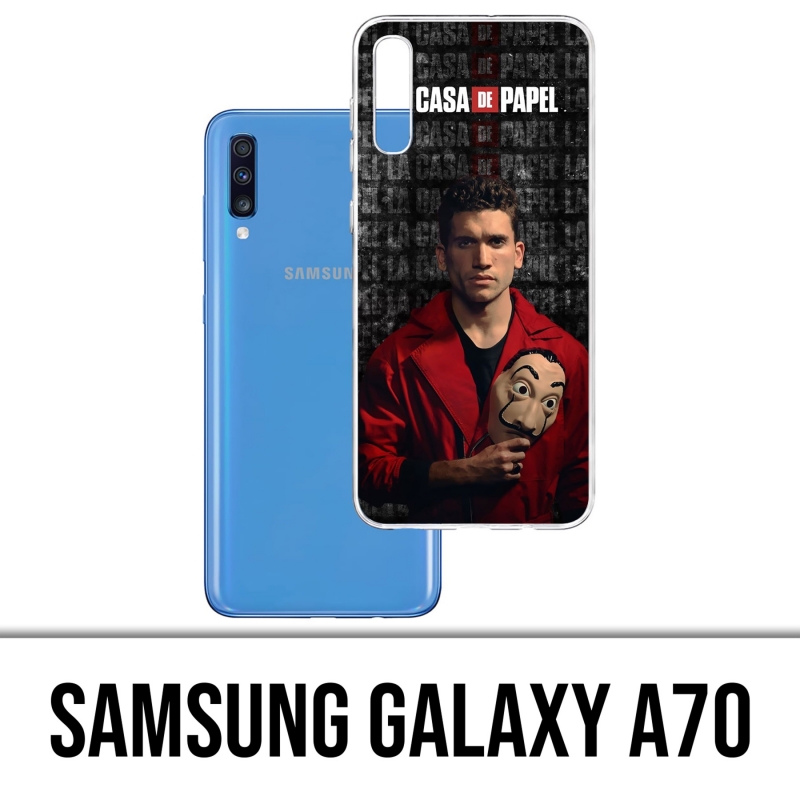 Funda Samsung Galaxy A70 - La Casa De Papel - Denver Mask
