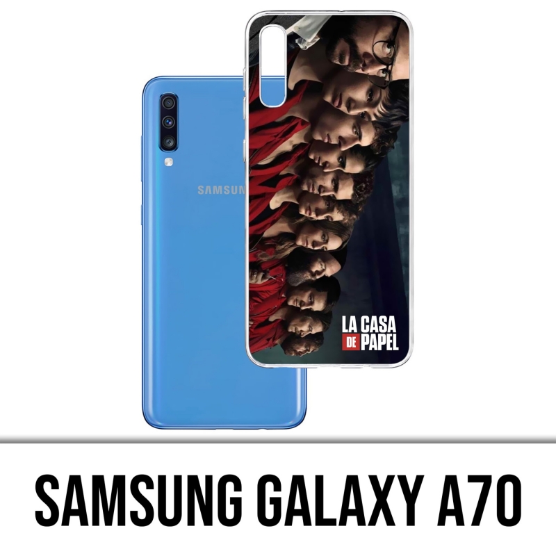 Custodia per Samsung Galaxy A70 - La Casa De Papel - Team