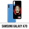 Custodia per Samsung Galaxy A70 - La Casa De Papel - Maschera Dalì
