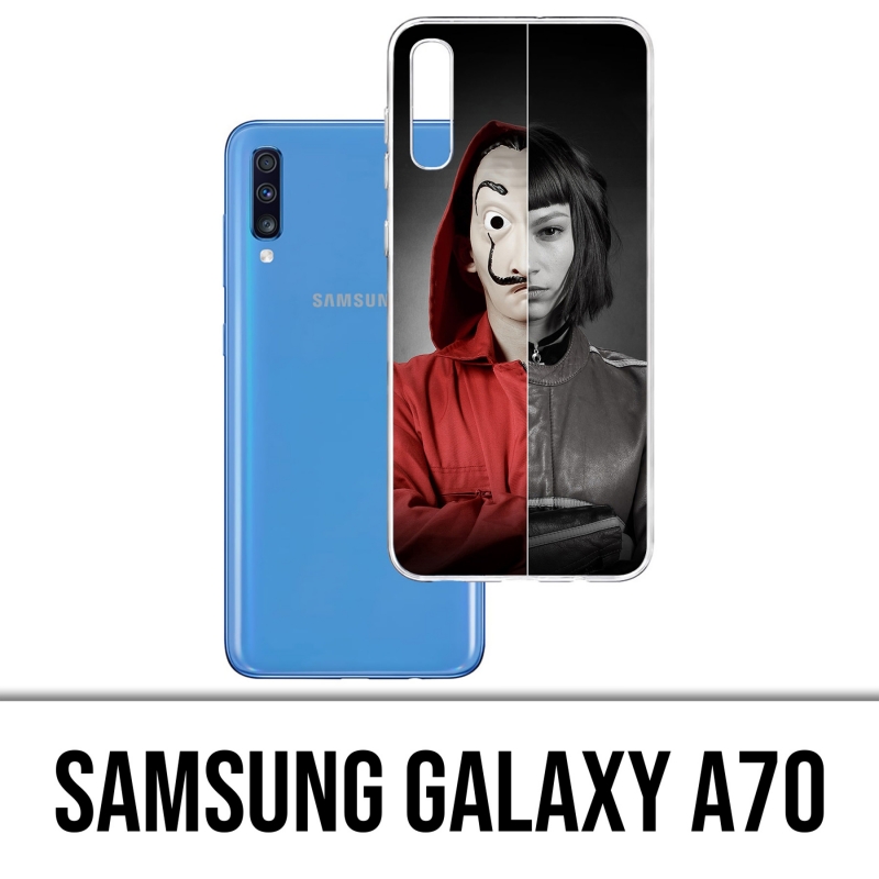 Samsung Galaxy A70 Case - La Casa De Papel - Tokio Split