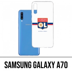 Coque Samsung Galaxy A70 - OL Olympique Lyonnais Logo Bandeau