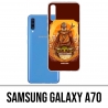 Custodia per Samsung Galaxy A70 - Star Wars Mandalorian Yoda Fanart