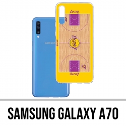 Coque Samsung Galaxy A70 - Terrain Besketball Lakers Nba
