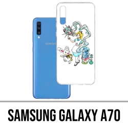 Custodia per Samsung Galaxy A70 - Pokémon Alice nel Paese delle Meraviglie