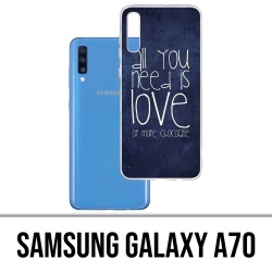 Samsung Galaxy A70 Case - All You Need Is Chocolate