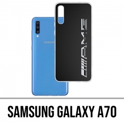 Funda Samsung Galaxy A70 - Logotipo de carbono Amg