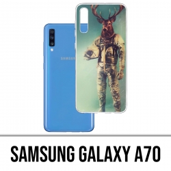 Custodia per Samsung Galaxy A70 - Animale Astronauta Cervo