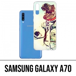 Funda Samsung Galaxy A70 - Dinosaurio astronauta animal