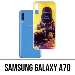 Samsung Galaxy A70 Case - Animal Astronaut Monkey
