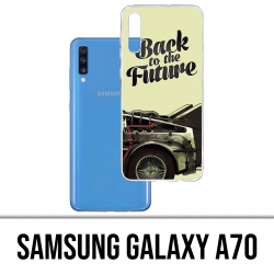 Coque Samsung Galaxy A70 - Back To The Future Delorean