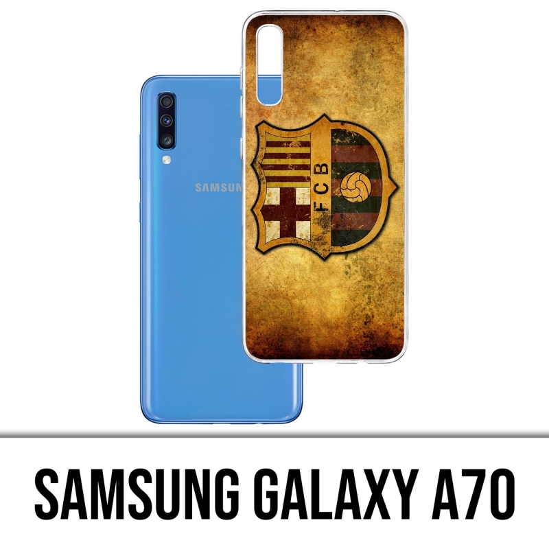 Samsung Galaxy A70 Case - Barcelona Vintage Fußball