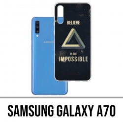 Samsung Galaxy A70 Case - Believe Impossible