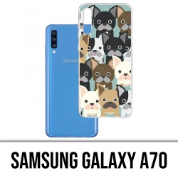 Coque Samsung Galaxy A70 - Bouledogues