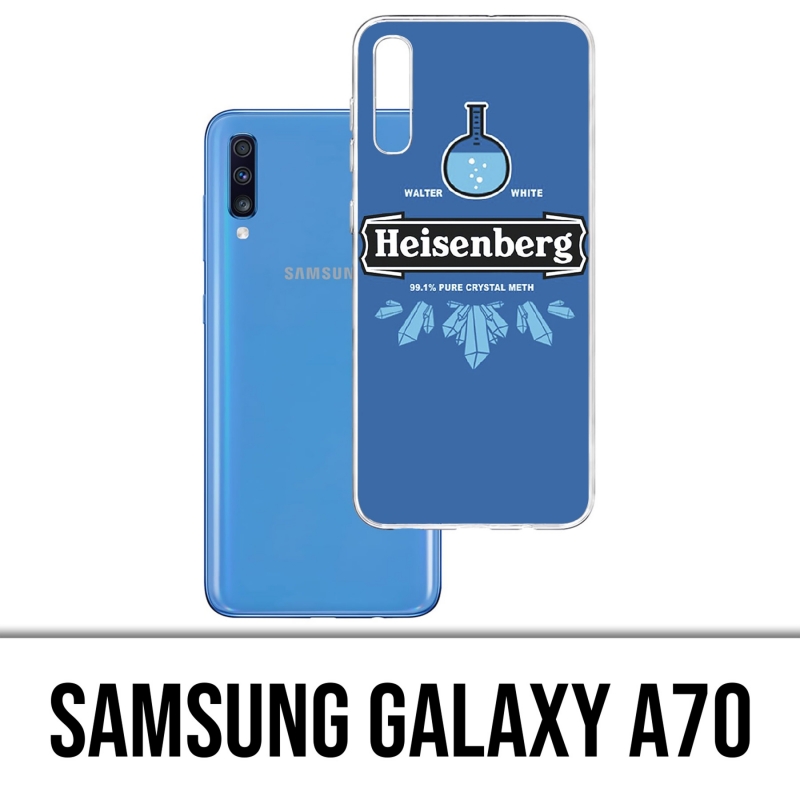 Custodia per Samsung Galaxy A70 - Logo Braeking Bad Heisenberg