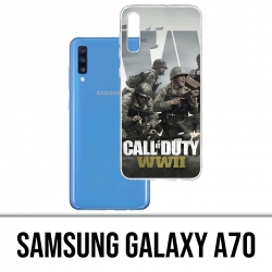 Custodia per Samsung Galaxy A70 - Personaggi Call Of Duty Ww2