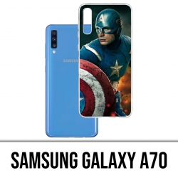 Samsung Galaxy A70 Case - Captain America Comics Avengers